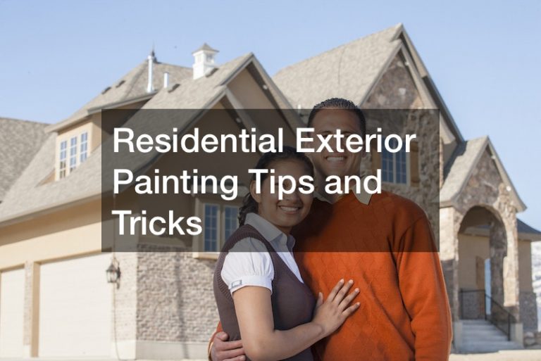 Residential Exterior Painting Tips and Tricks