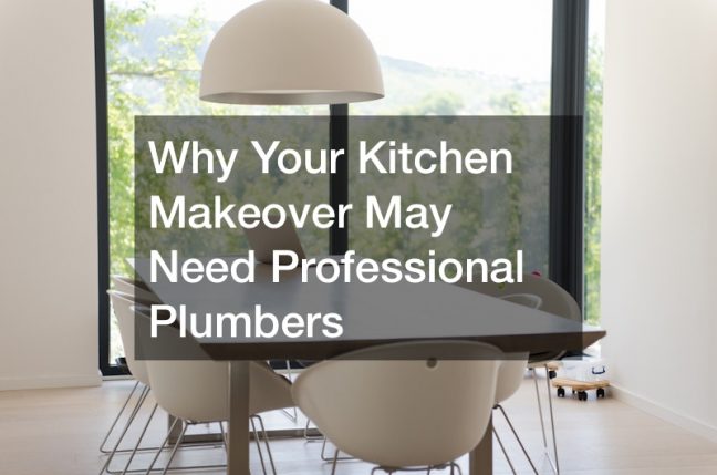 Why Your Kitchen Makeover May Need Professional Plumbers