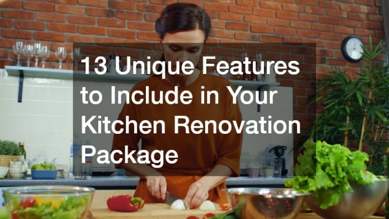 13 Unique Features to Include in Your Kitchen Renovation Package